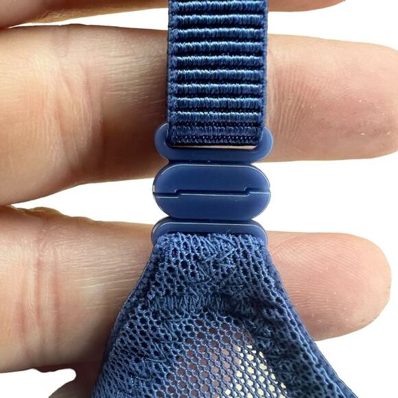 Victoria's Secret Body By Victoria Lined Perfect Coverage Womens 34C Blue Lace - Picture 4 of 8